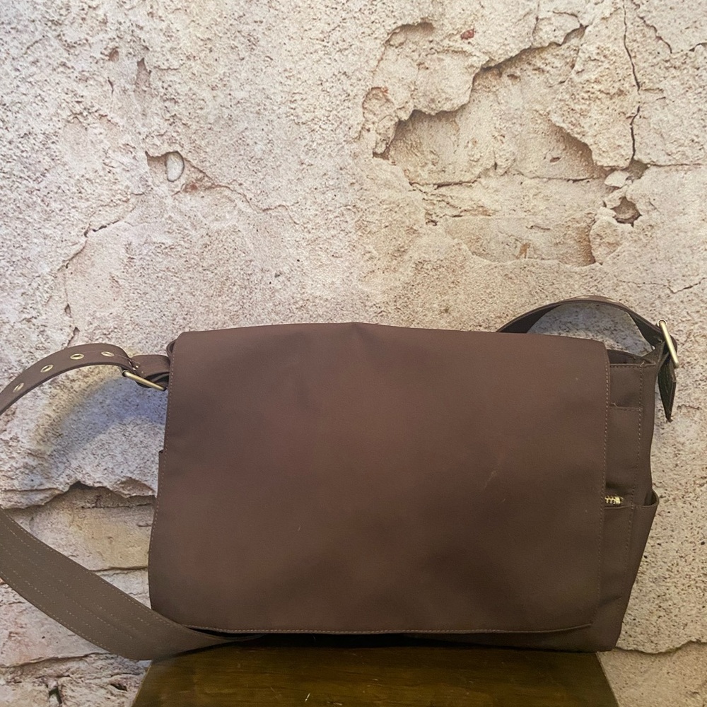 GAP Cocoa Mens Retro Messenger Bag